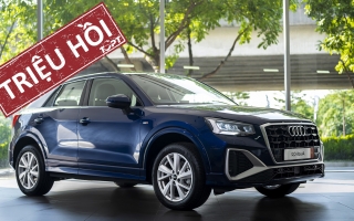 Triệu hồi Audi Q2 do lỗi tấm ốp trụ C