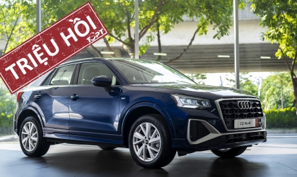 Triệu hồi Audi Q2 do lỗi tấm ốp trụ C