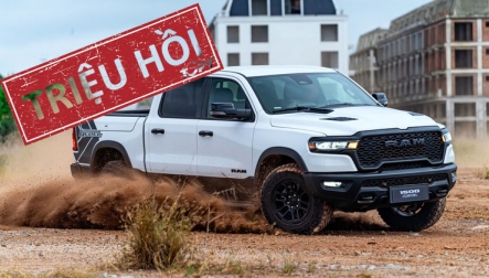 Triệu hồi RAM 1500 do lỗi hệ thống cảm biến áp suất lốp