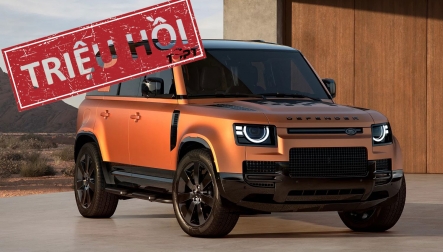 Triệu hồi hàng loạt xe Jaguar và Land Rover do lỗi bộ đổi nguồn