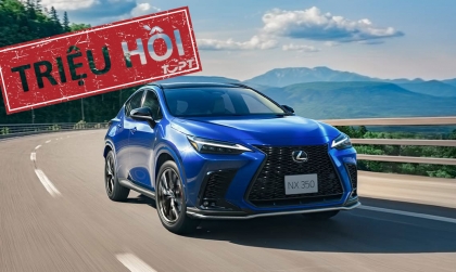 Triệu hồi Lexus NX do lỗi cụm đồng hồ kỹ thuật số