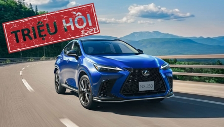 Triệu hồi Lexus NX do lỗi cụm đồng hồ kỹ thuật số