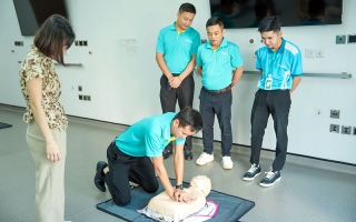 Đóng góp xã hội: Bệnh viện Vinmec, đại học VinUni đào tạo kỹ năng sơ cứu cho tài xế Green SM