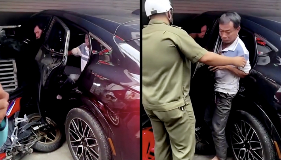 Clip TNGT: Ford Mustang Mach-e đầu tiên gặp nạn tại VIệt Nam?