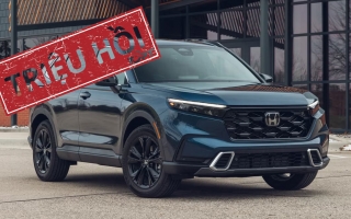 Honda phải triệu hồi CR-V trở lại do lỗi bộ dụng cụ vá lốp