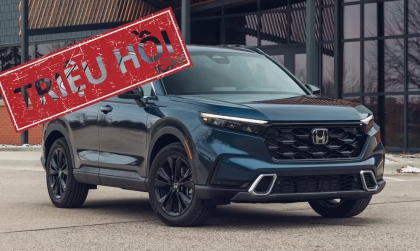 Honda phải triệu hồi CR-V trở lại do lỗi bộ dụng cụ vá lốp