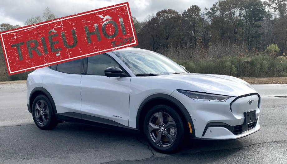 Triệu hồi Ford Mustang Mach-E tại châu Âu do lỗi vi sai