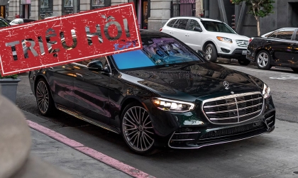 Mercedes-Benz mở rộng đợt triệu hồi S-Class do lỗi ống phanh trước