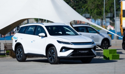 BYD Sealion 5 chính thức công bố giá bán: Hai phiên bản, khởi điểm 739 triệu đồng, ưu đãi 80 triệu đồng