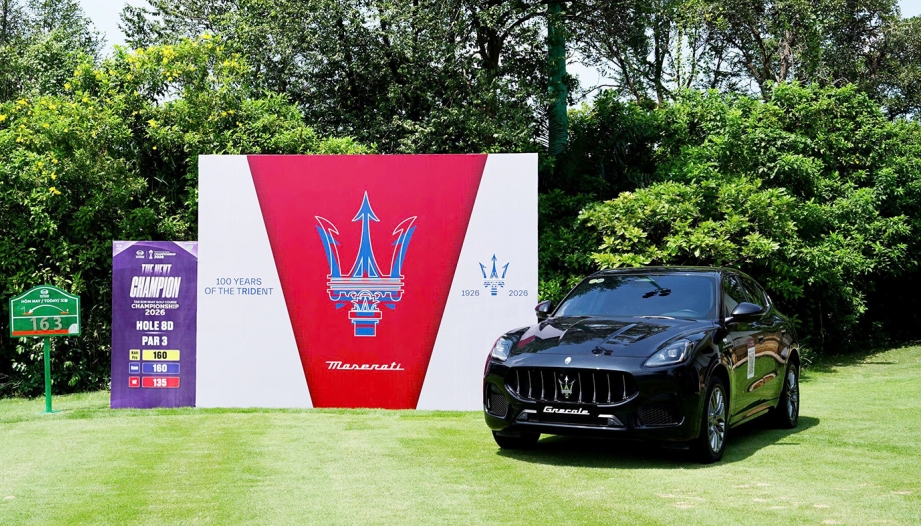 Maserati đồng hành cùng giải thưởng HIO tại vòng chung kết Tân Sơn Nhất Championship 2026