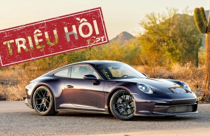 Triệu hồi Porsche 911 và 718 vì nguy cơ bung bánh xe khi đang chạy