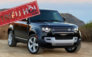 Triệu hồi Land Rover Defender do lỗi dây an toàn