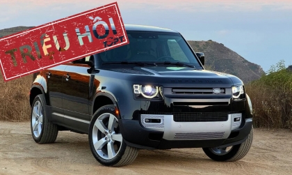 Triệu hồi Land Rover Defender do lỗi dây an toàn