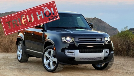 Triệu hồi Land Rover Defender do lỗi dây an toàn