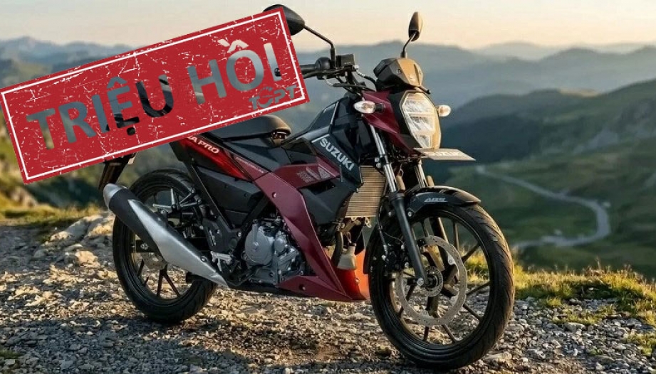 Thế giới 2 bánh: Triệu hồi Suzuki Satria vì nguy cơ rò rỉ nhiên liệu từ bình xăng