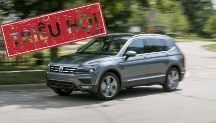Volkswagen mở rộng đợt triệu hồi Tiguan và Teramont do lỗi hệ thống lái