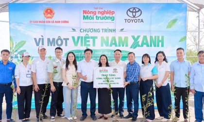 Đóng góp xã hội: Toyota Việt Nam tiếp tục triển khai Chương trình “Vì một Việt Nam xanh” năm 2026 tại Hưng Yên
