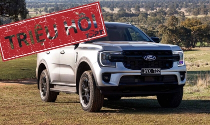 Sau Mỹ, Ford triệu hồi Everest và Ranger tại Úc do lỗi camera lùi