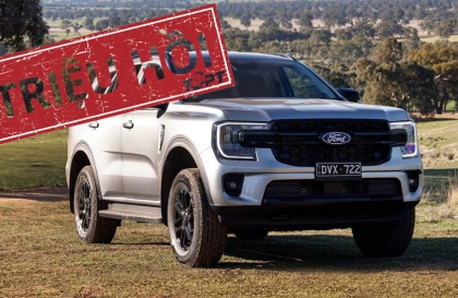 Sau Mỹ, Ford triệu hồi Everest và Ranger tại Úc do lỗi camera lùi