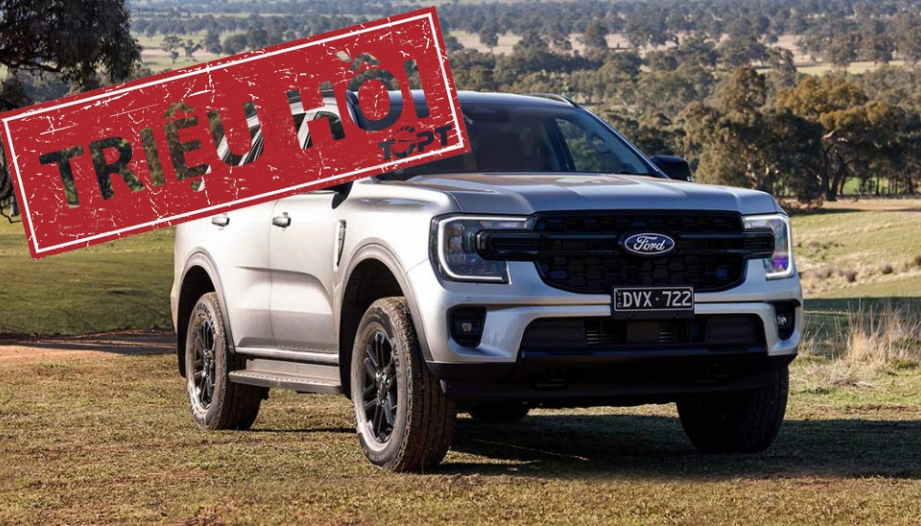 Sau Mỹ, Ford triệu hồi Everest và Ranger tại Úc do lỗi camera lùi