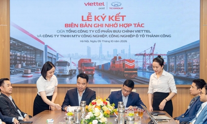 TC Group và Viettel Post kí biên bản ghi nhớ phát triển hạ tầng trạm sạc và tối ưu thương mại dịch vụ