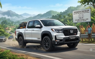 Honda bắt tay Mitsubishi làm bán tải khung gầm rời trên nền tảng Triton?