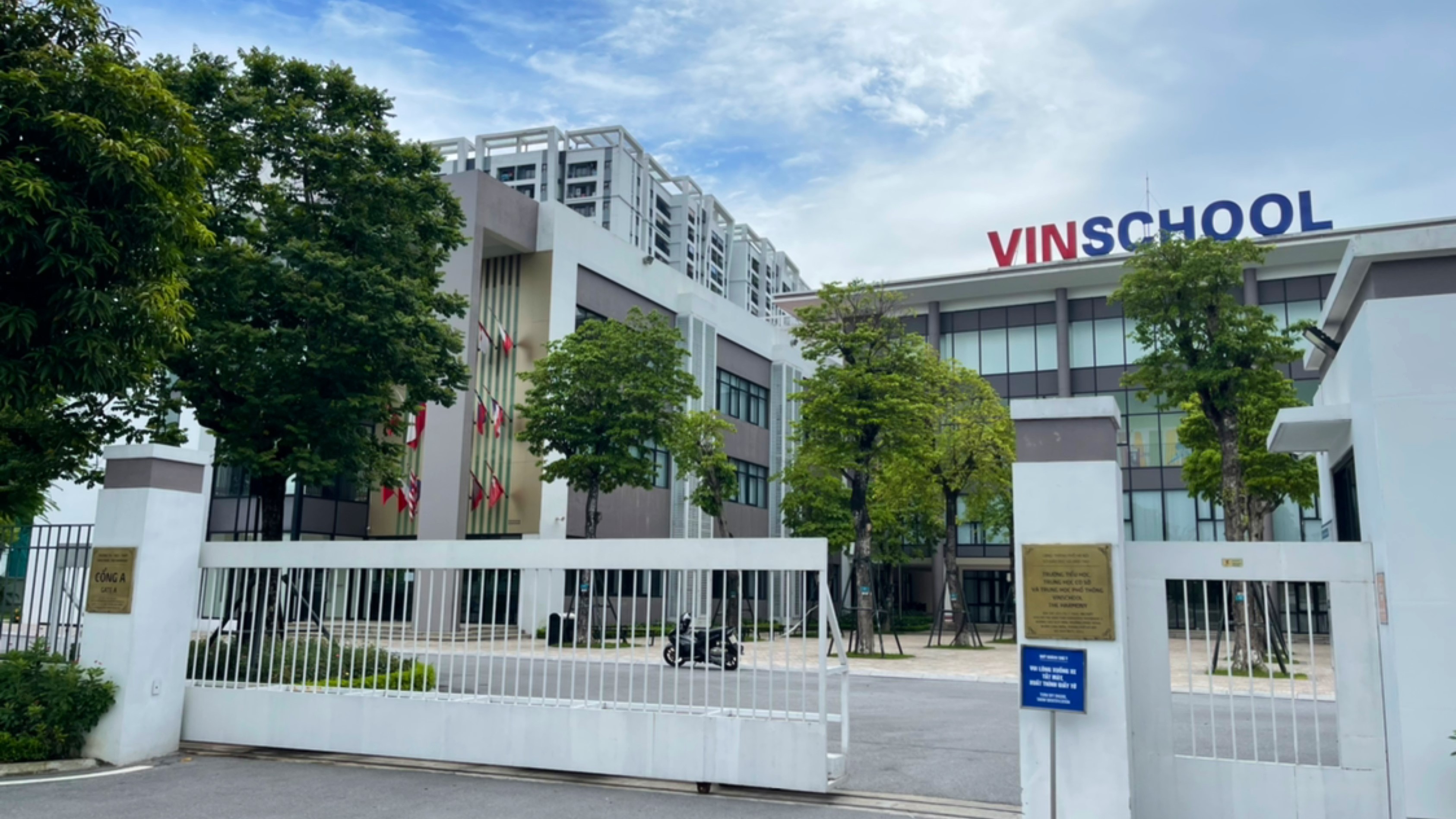 Hà Nội: Trạm sạc VinFast - Vinschool Tiểu học Harmony