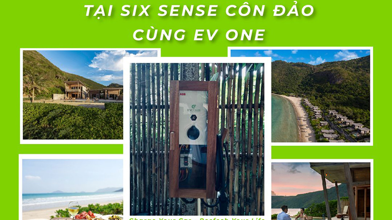 BR-VT: Trạm sạc EV One - Six Senses Côn Đảo