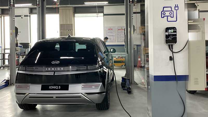 Hà Nội: Trạm sạc Hyundai Đông Đô