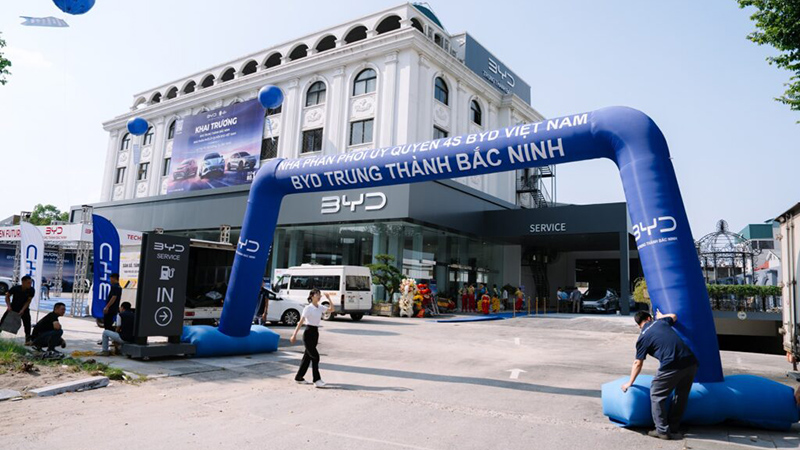 Bắc Ninh: Đại lý BYD Trung Thành Bắc Ninh