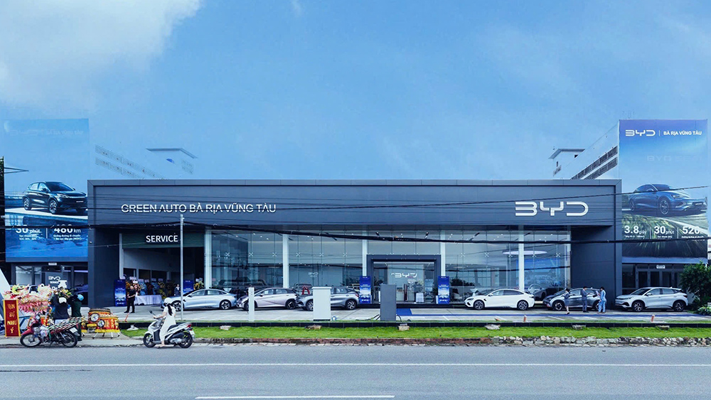 BR-VT: Đại lý BYD Green Auto Bà Rịa - Vũng Tàu