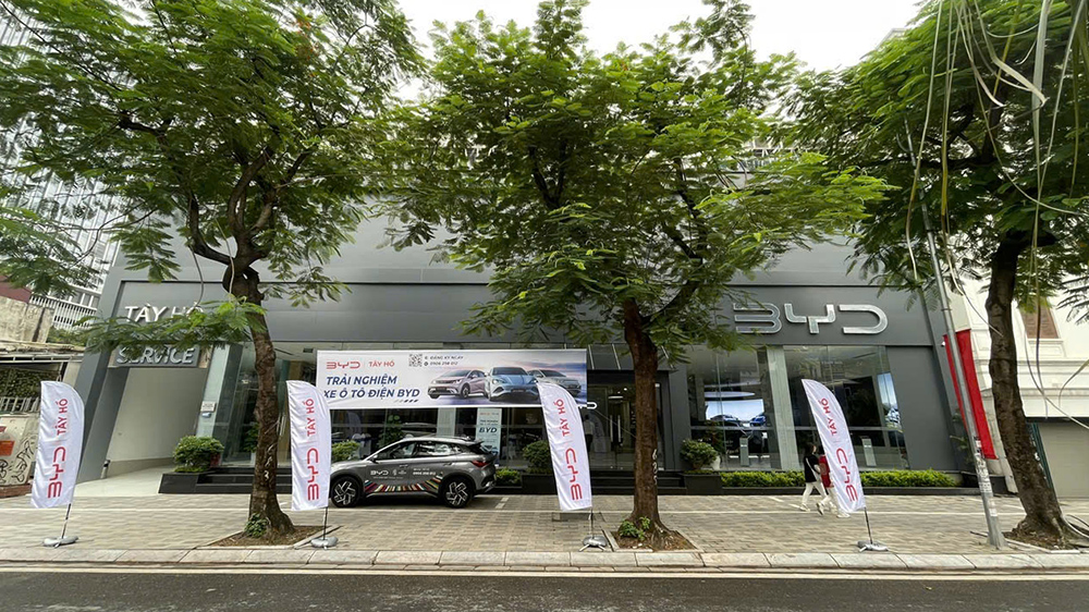 Hà Nội: Đại lý BYD Tây Hồ