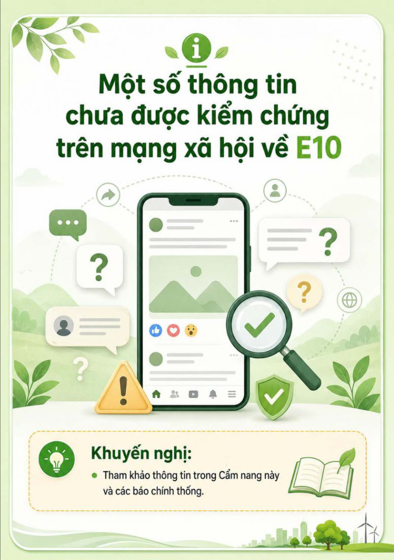 Cẩm nang sử dụng xăng sinh học E10