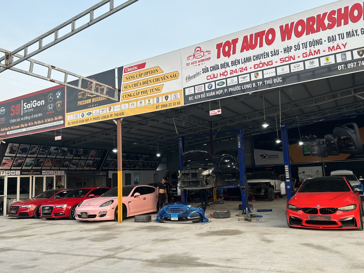 HCM: Đại lý dầu nhớt German Alder - TQT Auto Workshop