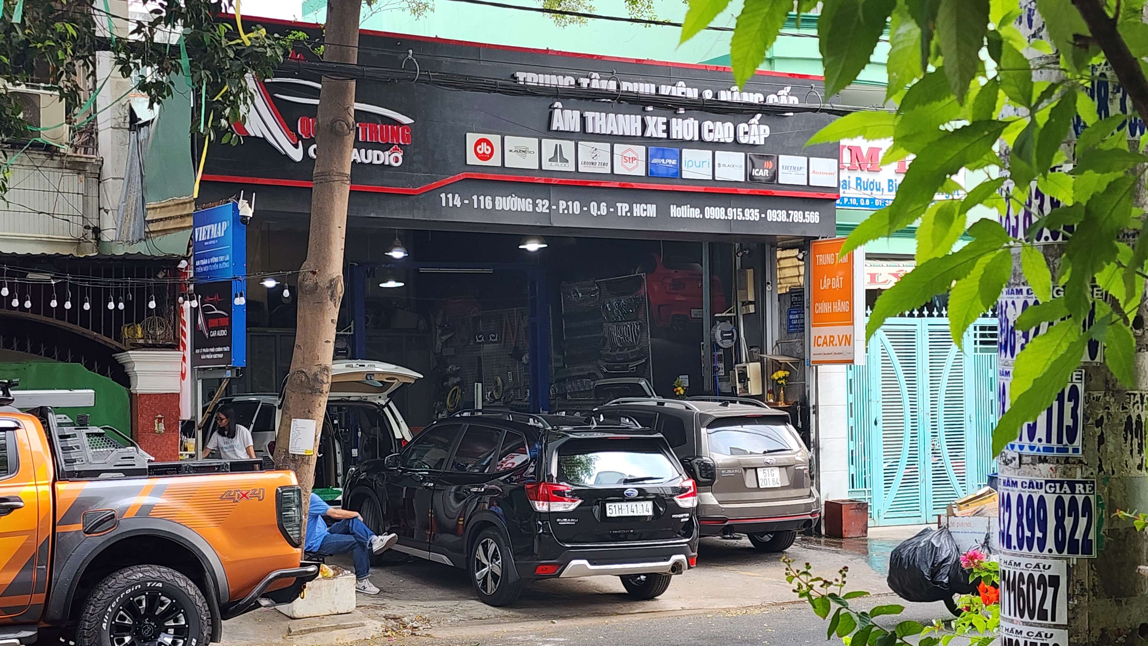 HCM: Đại lý dầu Wolver - Garage QuangTrung Car Audio
