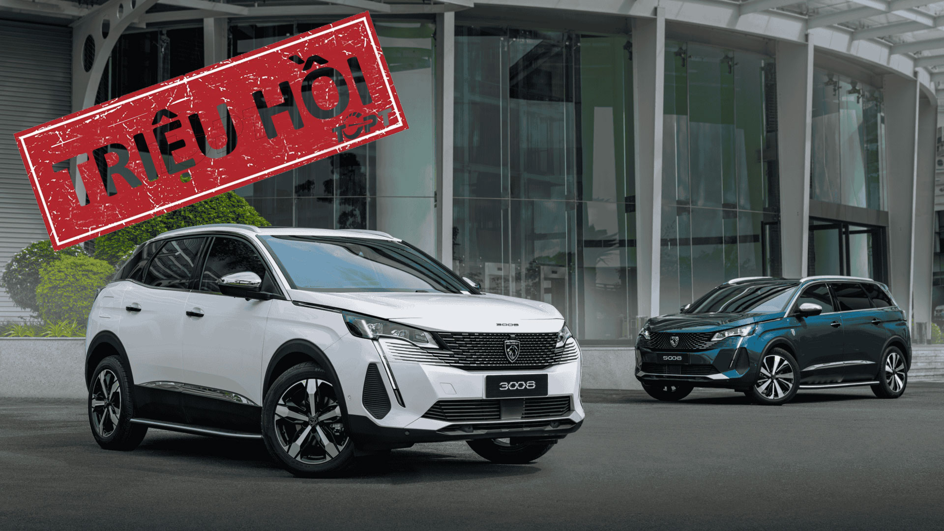 Triệu hồi Peugeot 3008 và 5008 do lỗi tựa đầu